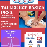 Taller gratuito RCP básica.