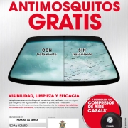 TRATAMIENTO ANTILLUVIA Y ANTIMOSQUITOS GRATIS