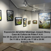 EXPOSICION DE PINTURA EN LA CASA DE LA CULTURA