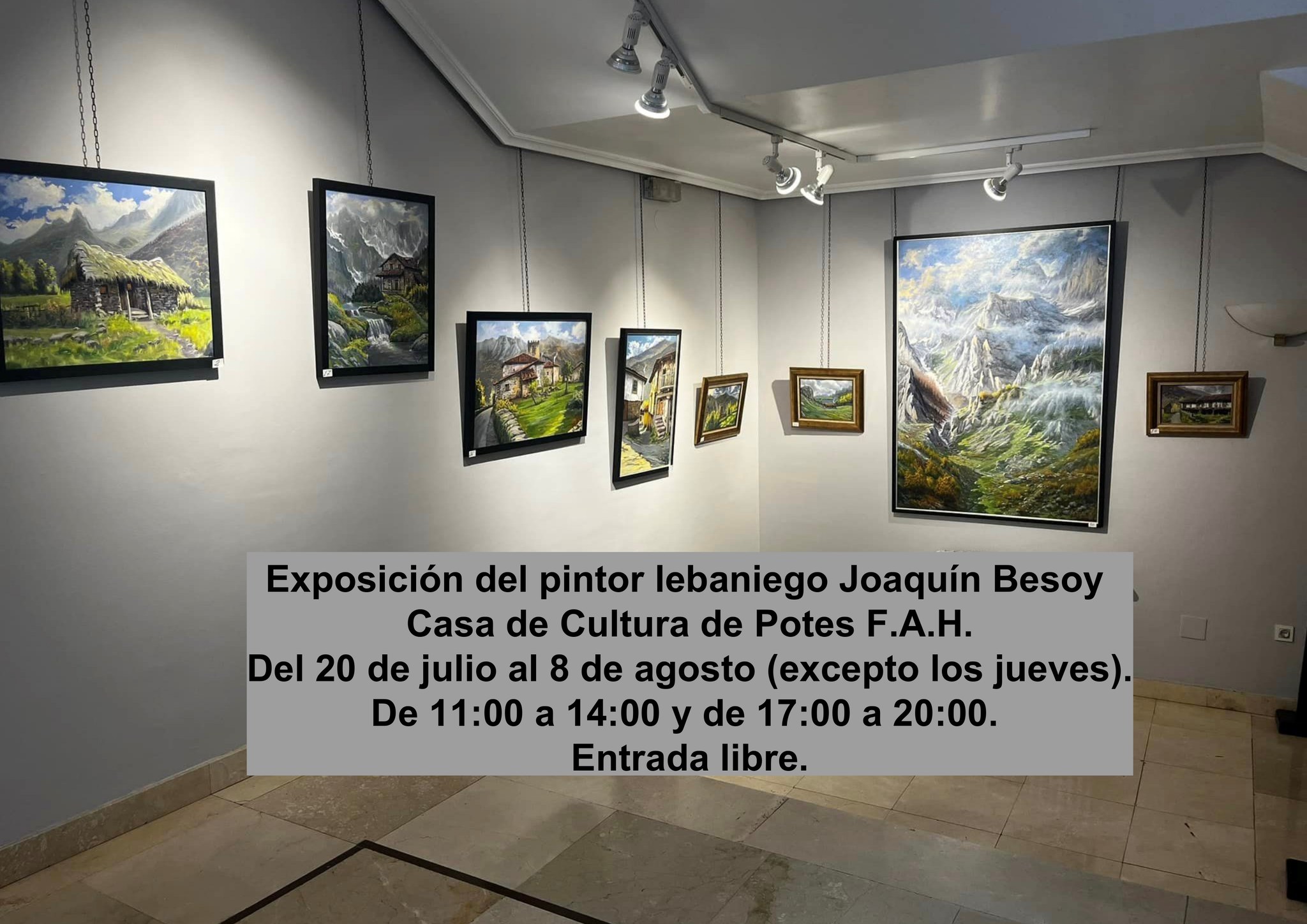 EXPOSICION DE PINTURA EN LA CASA DE LA CULTURA