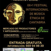 XXI FESTIVAL INTERNACIONAL DE MÚSICA ÉTNICA DE CANTABRIA