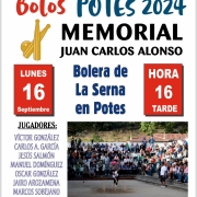 BOLOS. MEMORIAL JUAN CARLOS ALONSO