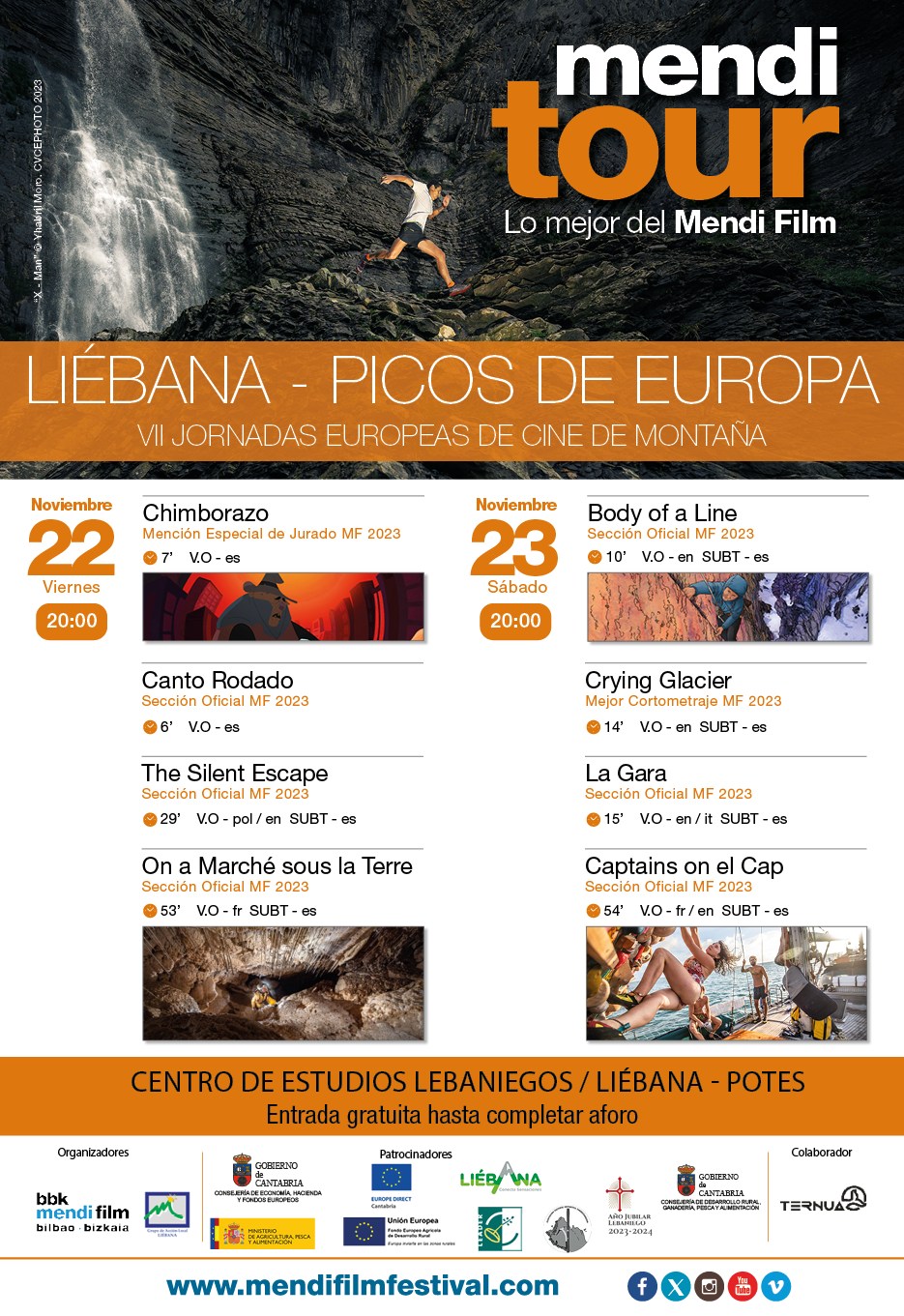 VII JORNADAS EUROPEAS DE CINE DE MONTAÑA