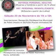 TALLER DE DEFENSA PERSONAL EN POTES