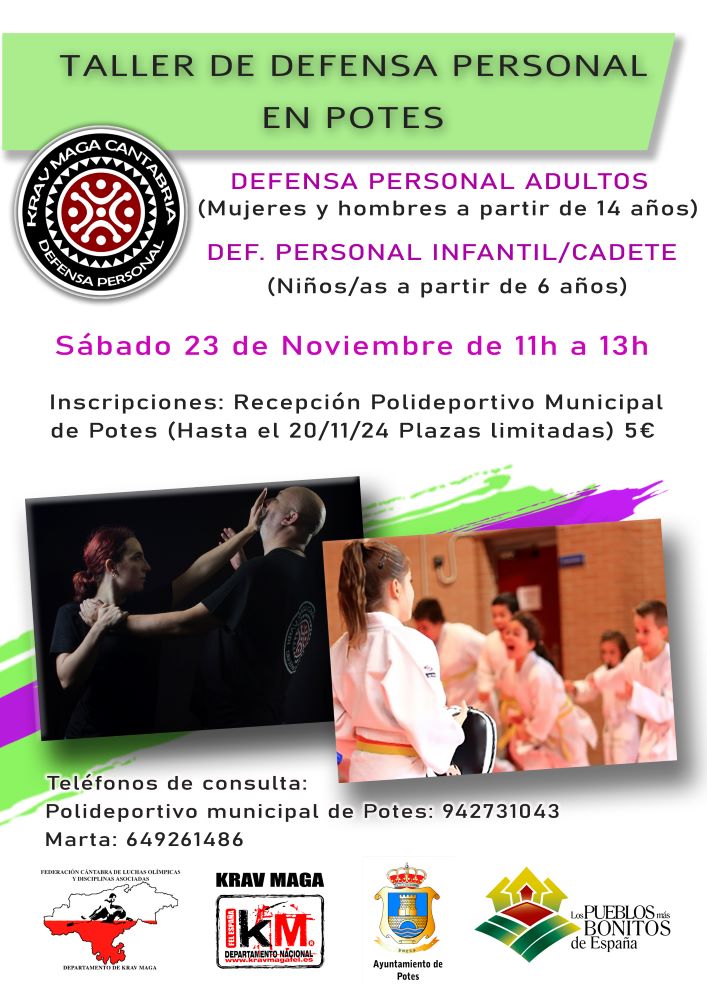 TALLER DE DEFENSA PERSONAL EN POTES